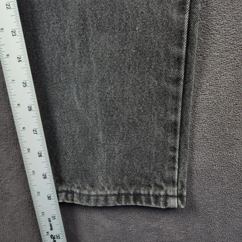 Vintage Levis 550 Orange Tab Jeans Mens 32x30 Faded Black USA 90s Measures 30x30